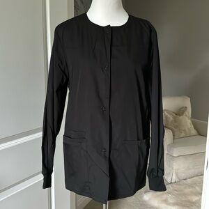 Gear Scrubs Medical Uniform Long Sleeve Top Shirt sz XS Cotton/Poly